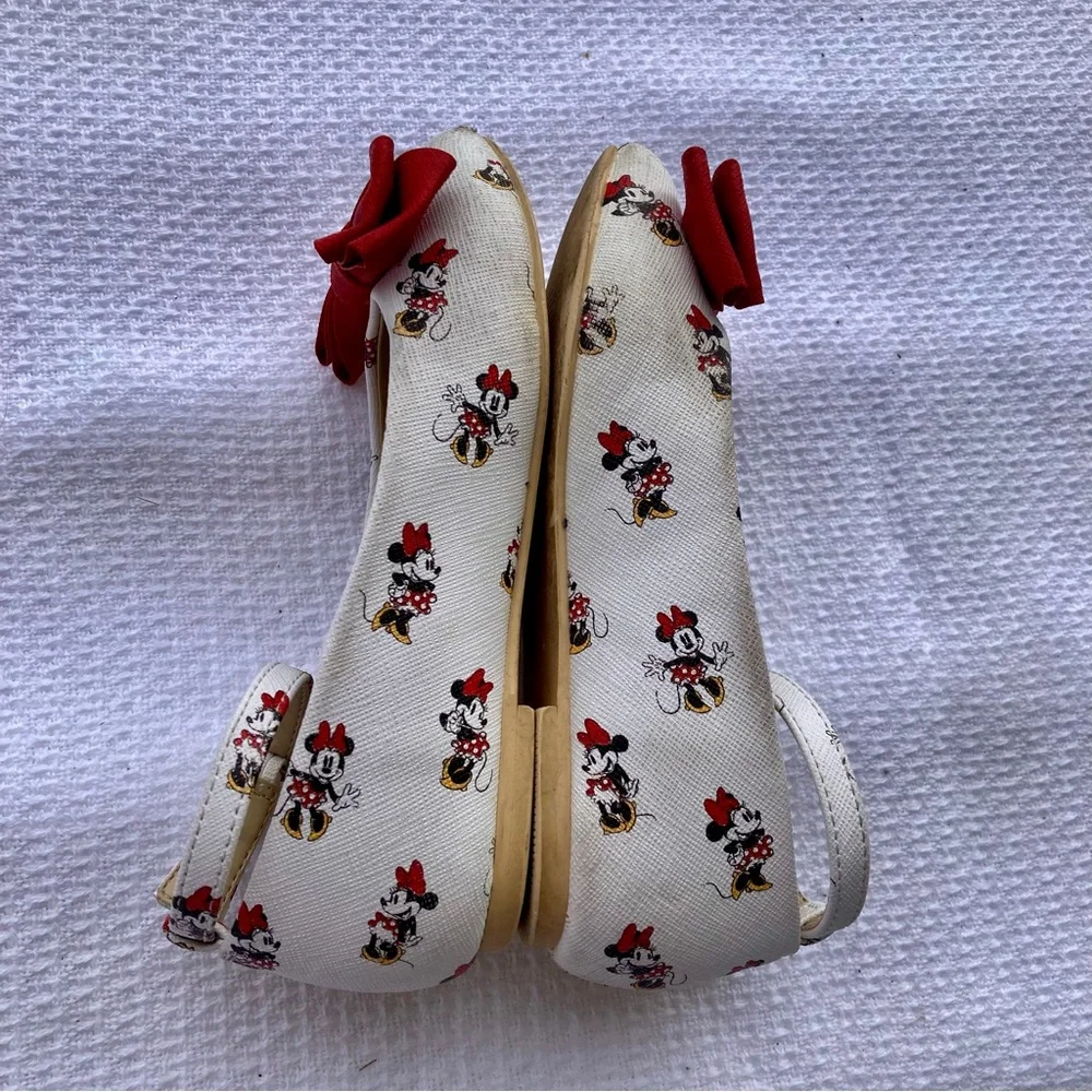 Janie and Jack Minnie Mouse dress shoes DISNEY Size: 9